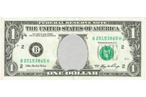 Фотоэффект портрет на долларе