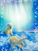 Фотоэффект с белыми медведями