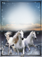 Фотоэффект с тремя лошадьми
